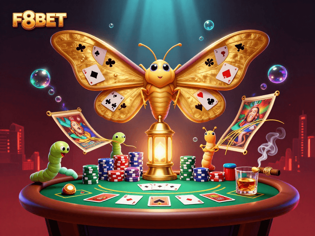 Experience thrilling gameplay at F8BET with an immersive casino environment featuring vivid elements.