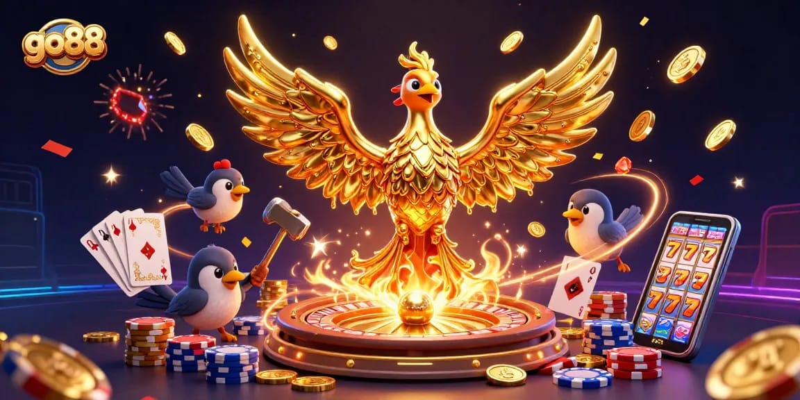 Experience thrilling wins with go 88 as the golden phoenix delivers jackpots and casino excitement!