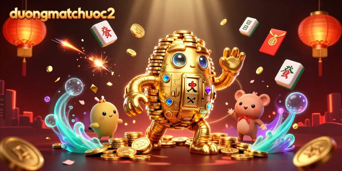 Engage with duongmatchuoc2's thrilling gameplay featuring dynamic mahjong and gaming elements.