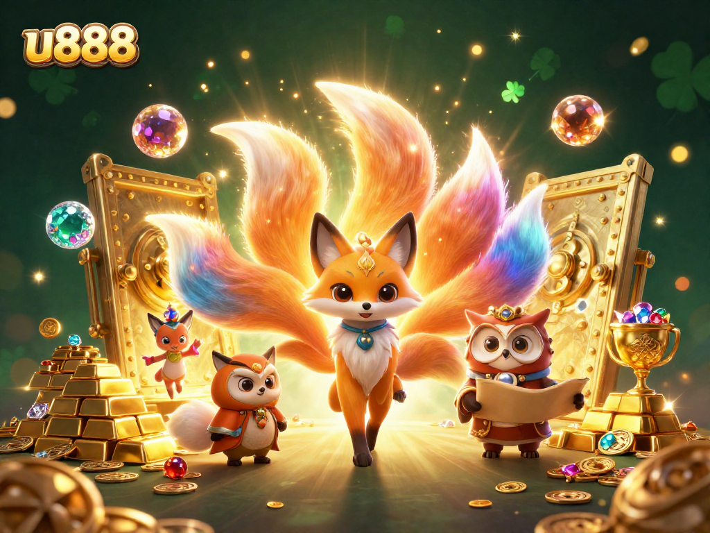 Experience thrilling wins with U888's vibrant gaming universe featuring treasures and magic.