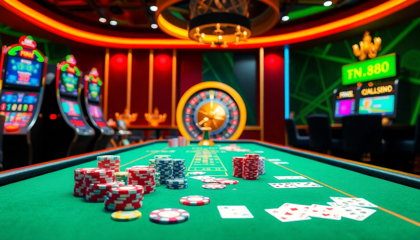 Experience the excitement of online gambling at https://fun88.support/ with vibrant casino visuals that capture thrilling betting action.