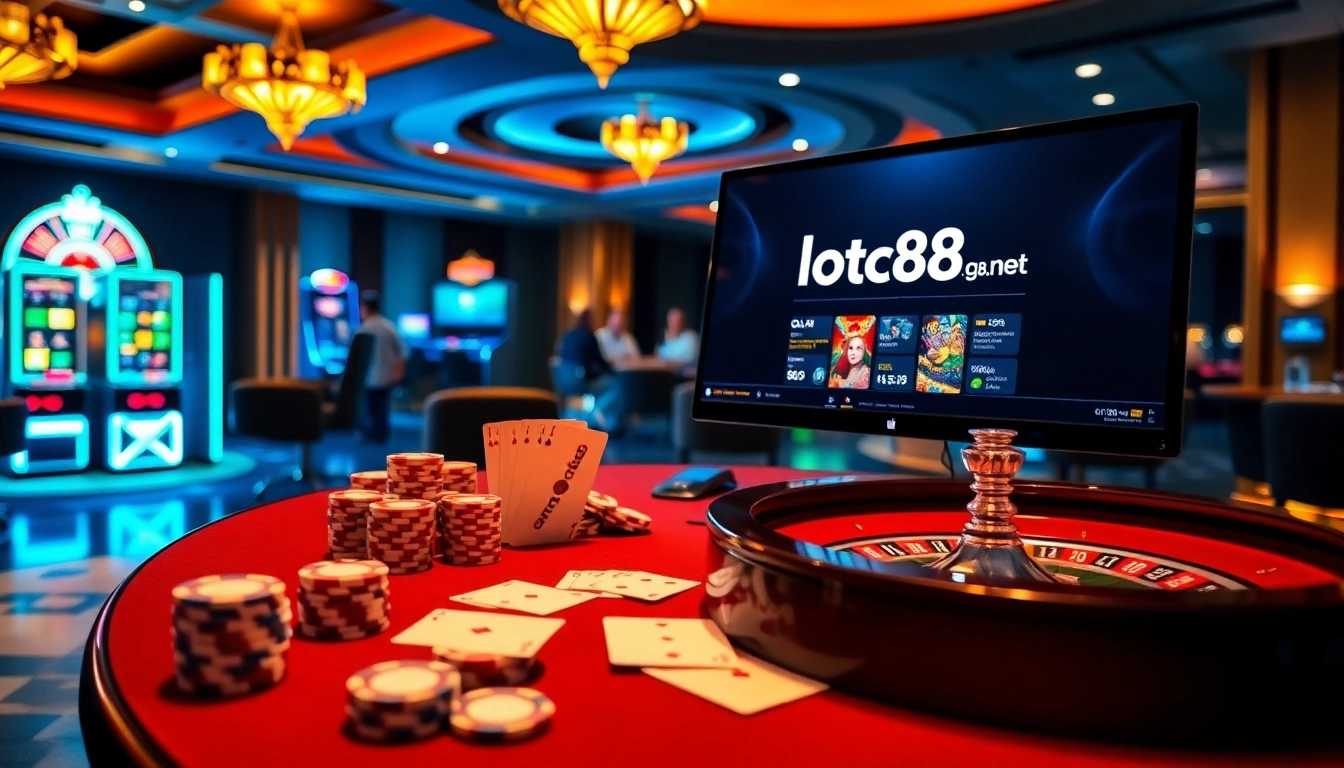 Experience the excitement at loto188.gb.net with vibrant casino tables and thrilling games.